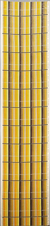 ASTRID SAMPE, A TEXTILE, "Windy way", Triva Textil, ca 583 x 127 cm (the width of the pattern 118 cm).