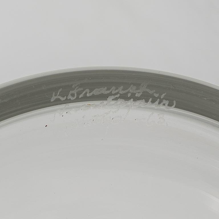 Kaj Franck, karaff, "KF 503", signerad, K. Franck, Nuutajärvi Notsjö -63.