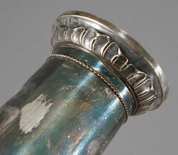 BÄGARE, silver, GAB, Stockholm, 1947, vikt 278 gram.