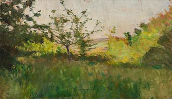 730. Richard Bergh, ”Sommarlandskap vid Ösbyholm. Middagsbelysning”.
