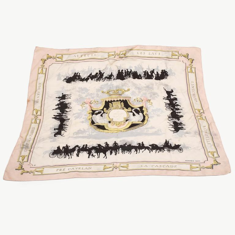 SCARFS, Hermès, "Le bois de Boulogne".