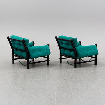 Sylve Stenqvist, a pair of 'Gille' armchairs, Artex Torgner, 1970's.