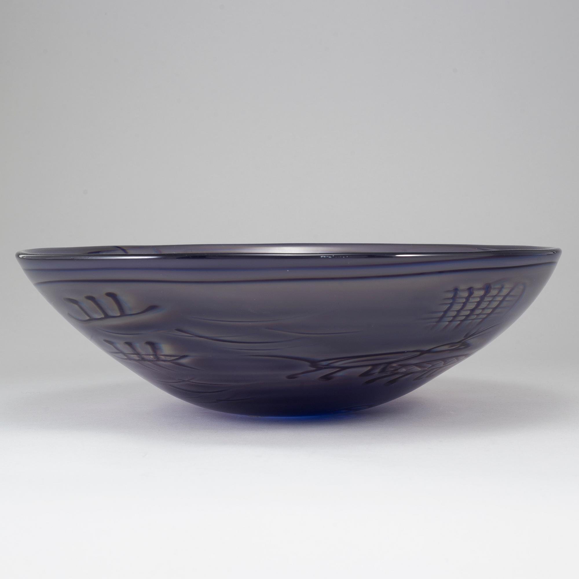 JAN-ERIK RITZMAN, skålfat, Transjö, unik, 1986.