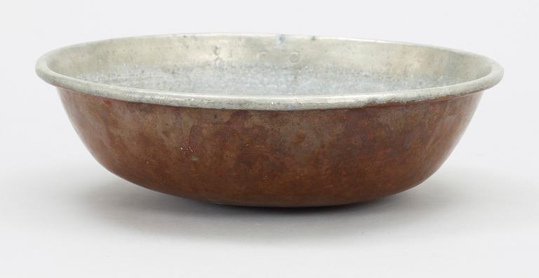 HANDFAT, koppar, 1800-tal.