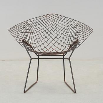 STOL, "Diamond chair", Harry Bertoia, 1900-talets andra hälft.