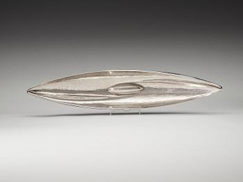 A Tapio Wirkkala 916/1000 silver kayak, Tammerfors 1965.