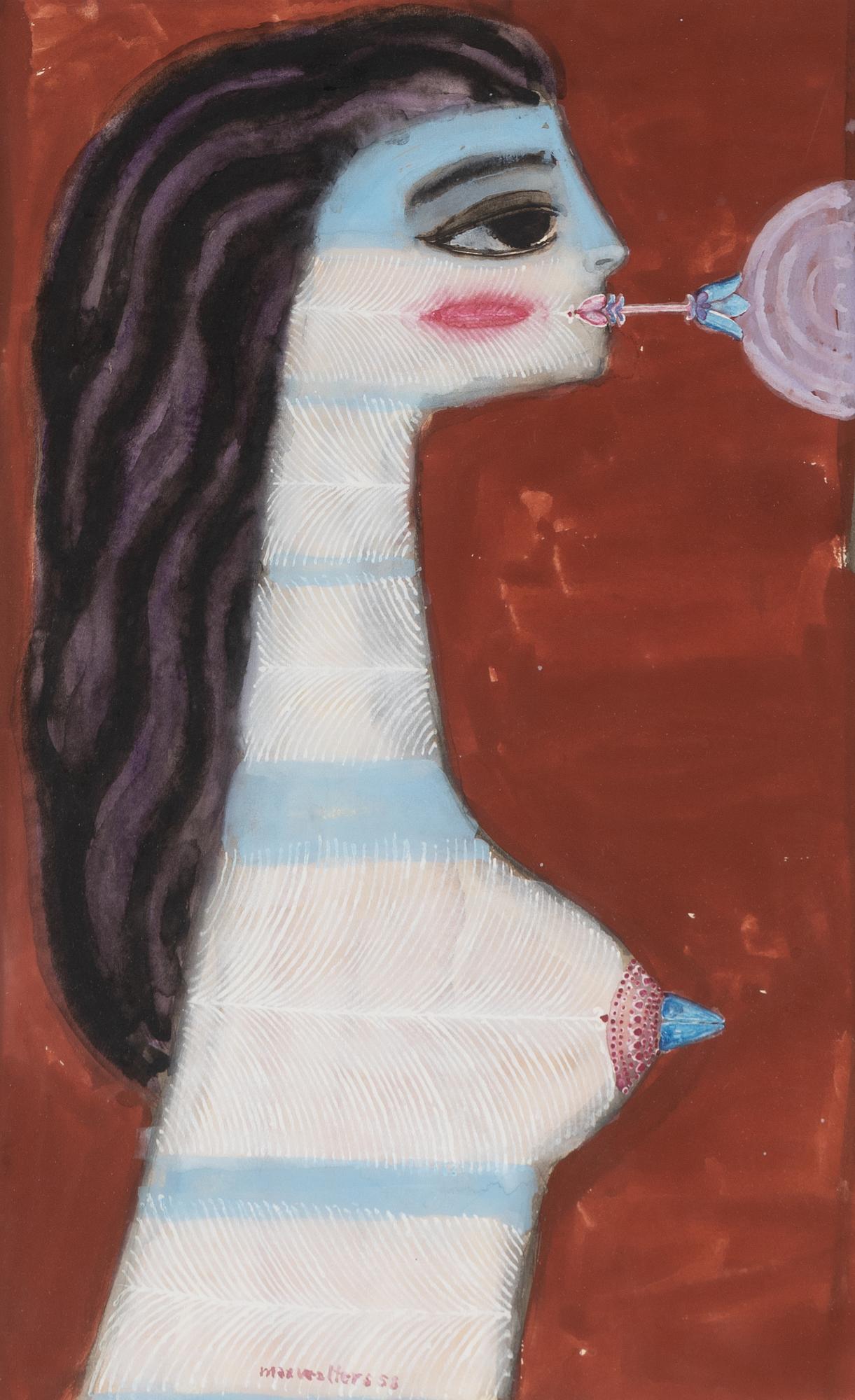 Max Walter Svanberg, "Imaginär kvinna".