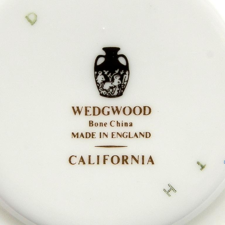 Service 122 pcs "California" Wedgwood England, circa 20th century.