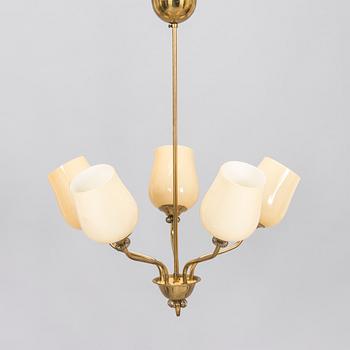 A model ER 110/5 itsu ceiling lamp, mid-20th century.