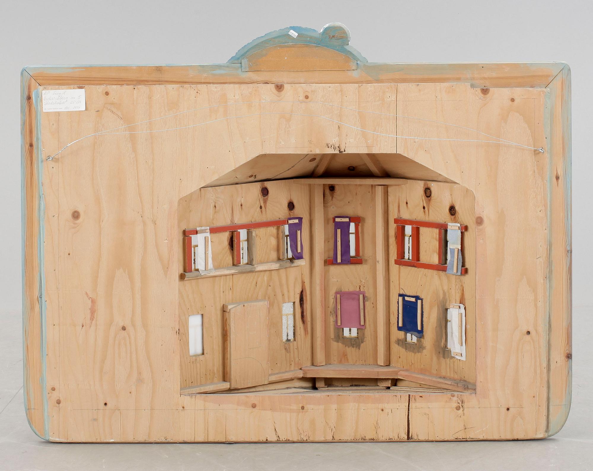 ANDERS ÅBERG, väggskulptur, signerad.