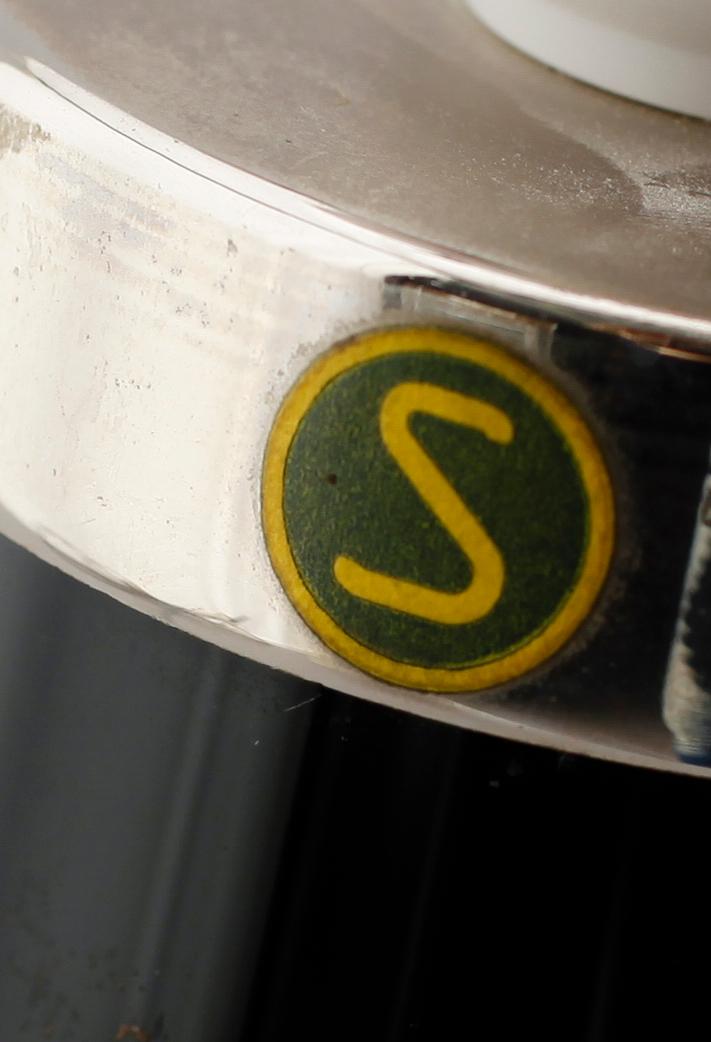 BORDSLAMPA, glas, Carl Fagerlund, Orrefors, 1900-talets andra hälft.