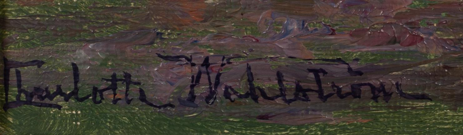 Charlotte Wahlström, Coastal landscape.