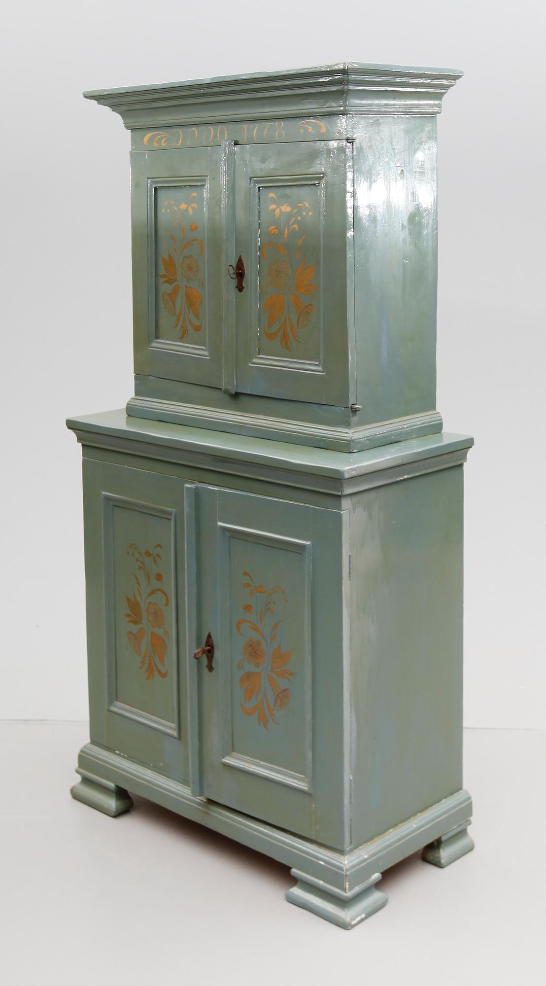 SKÅP, allmoge, datering anno 1778.