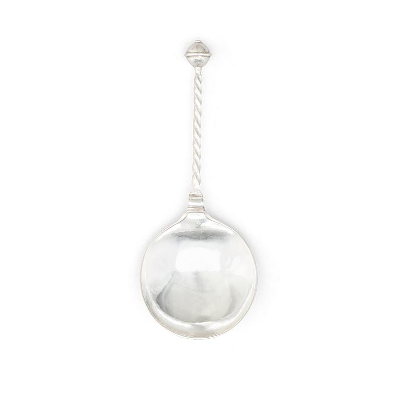 Jørgen Bleckman d.y., sked, silver, (Bergen 1622-efter 1670).