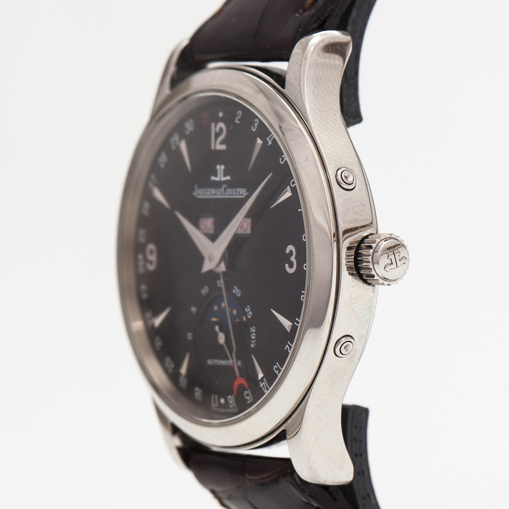 Jaeger-LeCoultre, Master moon calendar, armbandsur, 37 mm.