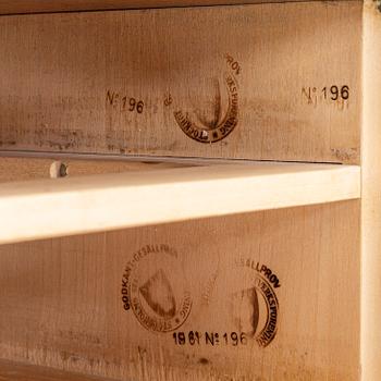 A cabinet, journeyman's test piece, Stockholm, 1961.