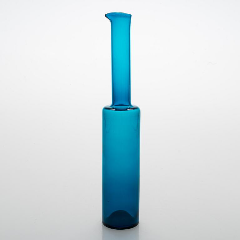 Nanny Still, A glass bottle, model 1734, signed Nanny Still Riihimäen Lasi O.Y.