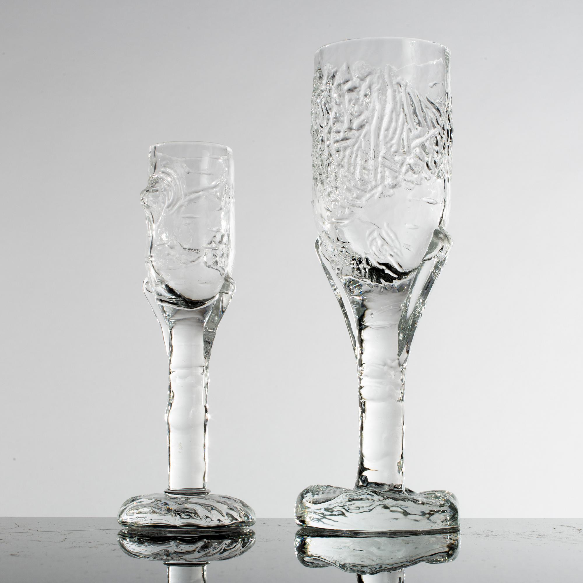 GLASSERVIS, 11 delar, Eugen Montelin, Reijmyre, 1900-talets andra hälft.
