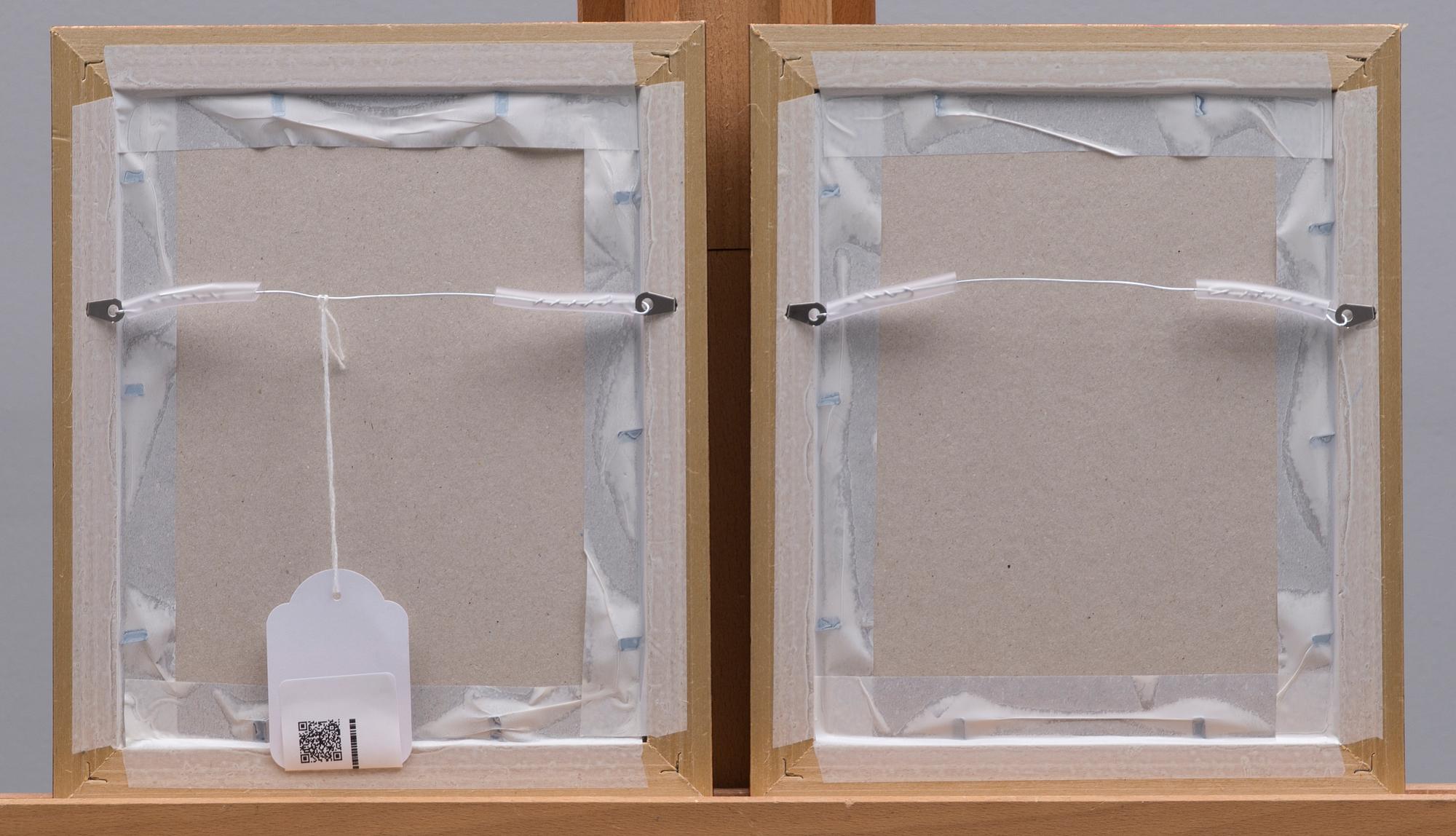 KONSTVYKORT, 5 st, efter Tove Jansson, fyra st med synlig signering i trycket, Taidekorttikeskus 1940-tal.