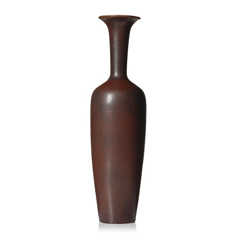 Gunnar Nylund, a stoneware floor vase, Rörstrand 1950-60s.