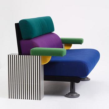 Michele De Lucchi, a "Lido" sofa, Memphis, Italy, post 1982.