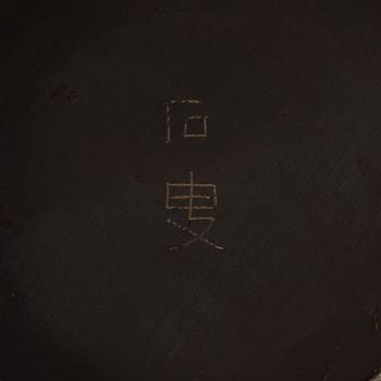 RÖKELSEKAR, brons. Qing dynastin, omkring 1900.