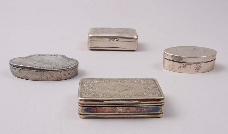 PARTI SILVER, NYSILVER OCH TENN, 12+4 delar.