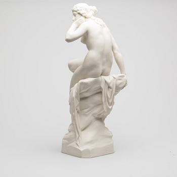 SKULPTUR, parian, Gustafsberg, 1914. Signerad G.E 1902 i gjutningen.