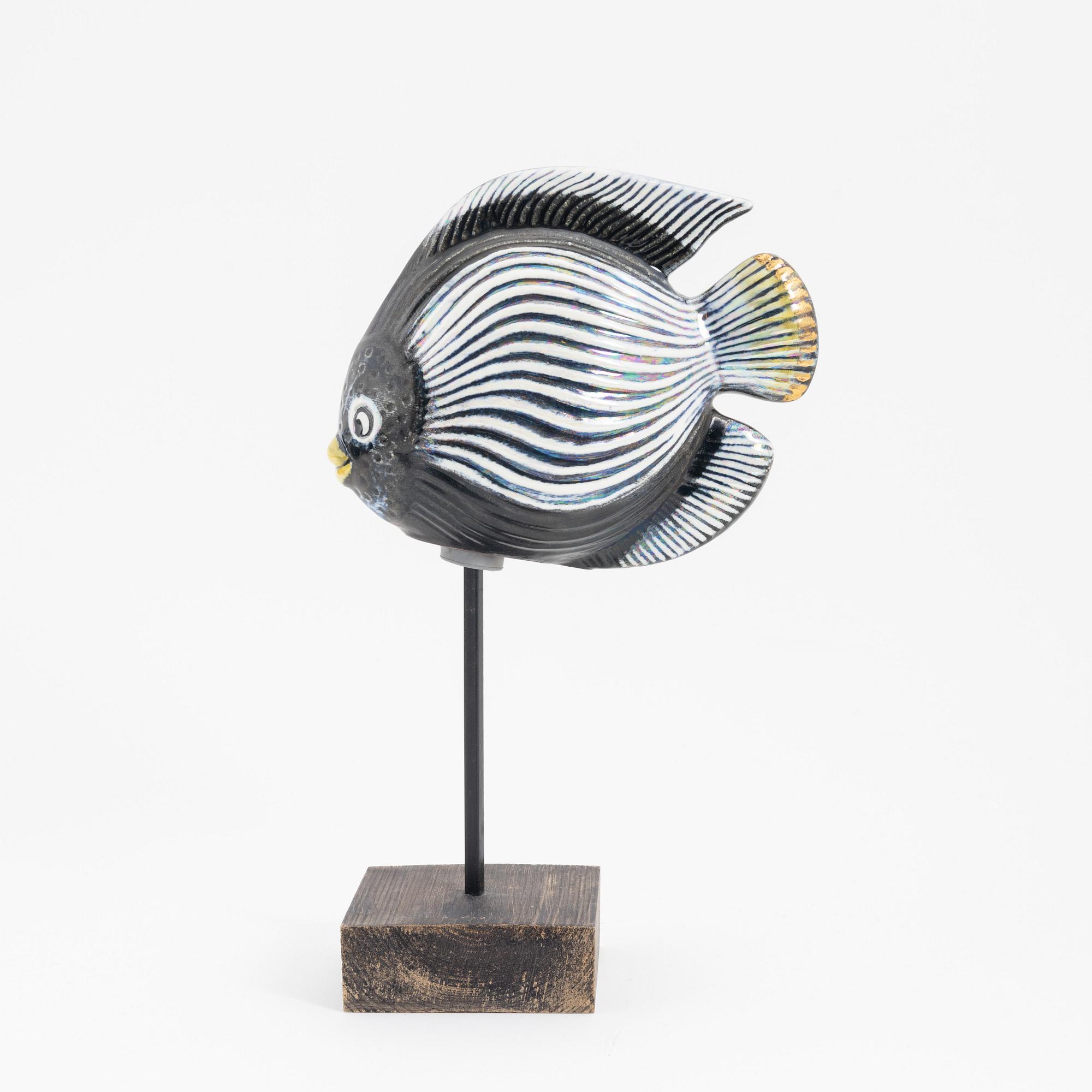 Lisa Larson, a stoneware sculpture, signed.