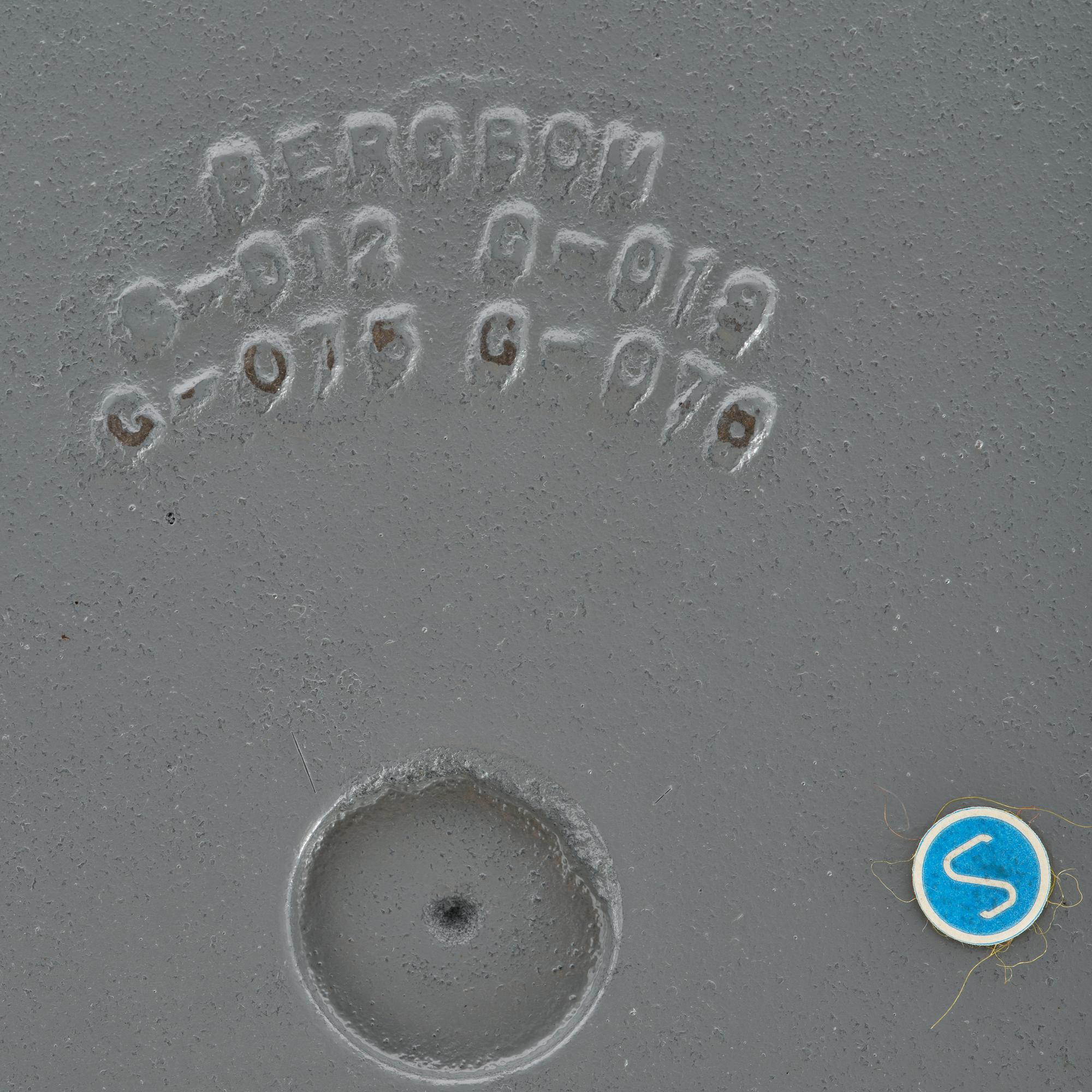 Eje Ahlgren, golvlampa, modell G-075, Bergboms, 1960-70-tal.