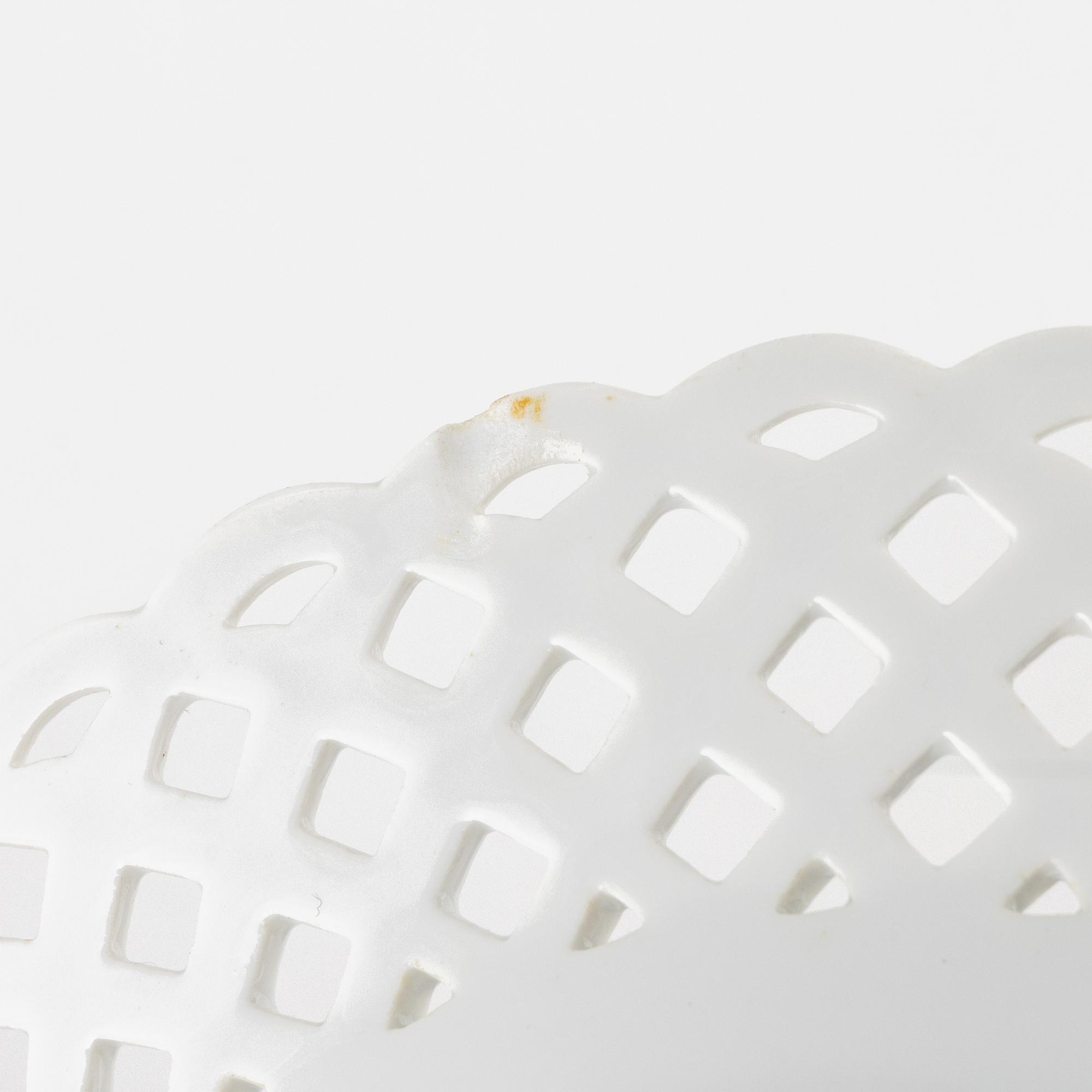 Royal Copenhagen, gallerskål med fat, porslin, "Musselmalet", Danmark.