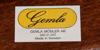A set of six Gemla armchairs 1980s.