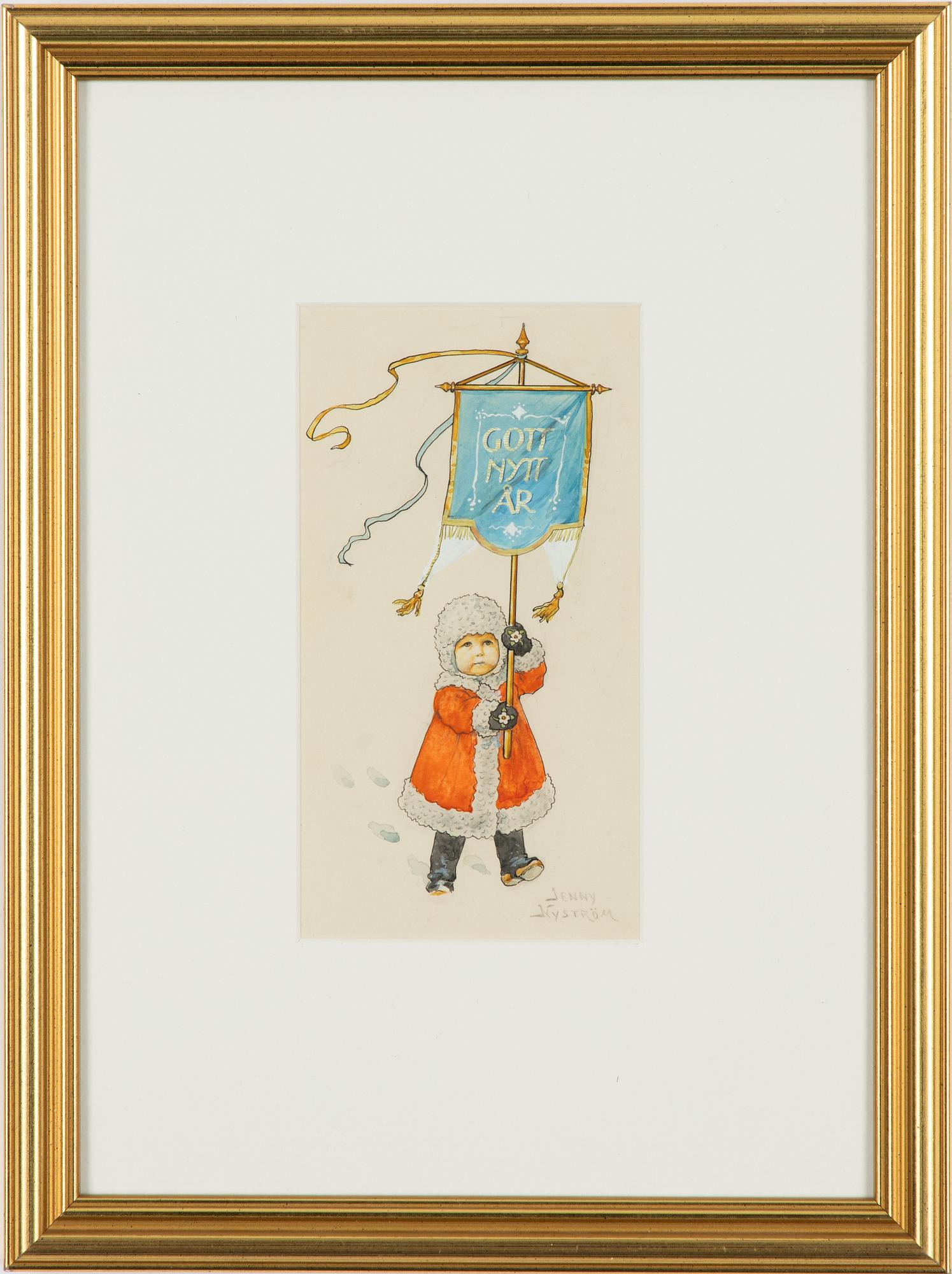 Jenny Nyström, "Gott Nytt År".