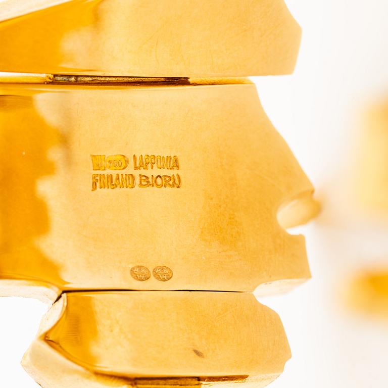 Björn Weckström bracelet 18K gold "Bear Tooth", for Lapponia.