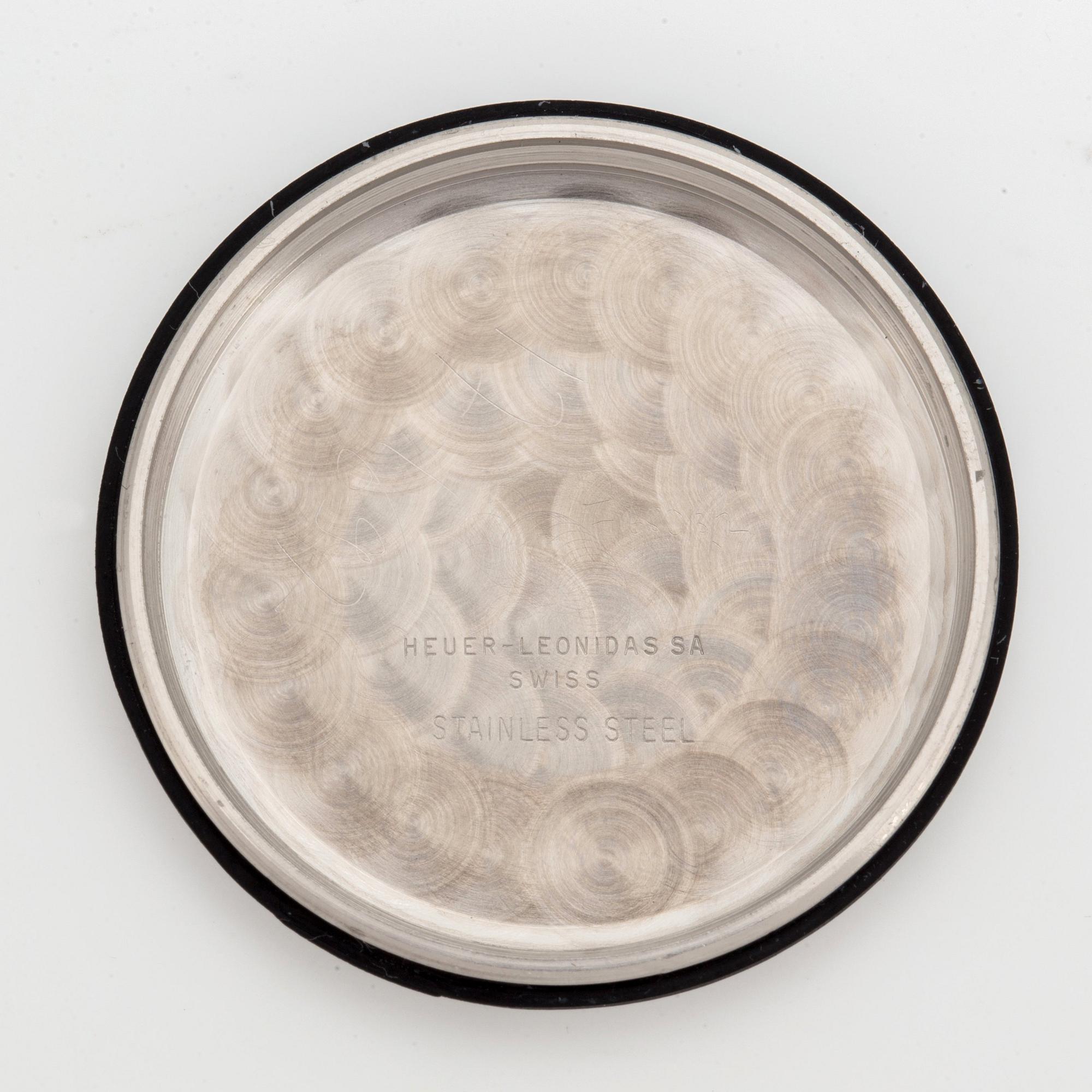 HEUER, Carrera (T SWISS), "Second Execution", chronograph, wristwatch, 36 mm,