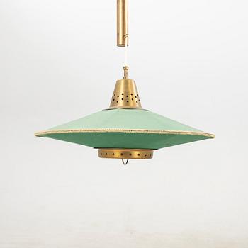 Ceiling lamp Bergbom, mid-20th century.