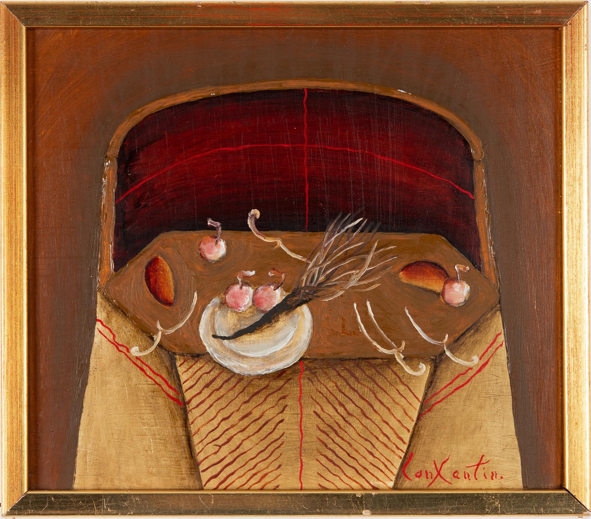 Constantin Pacea, Komposition med dukat bord.