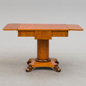 A Swedish empire table, first half of the 19th century.