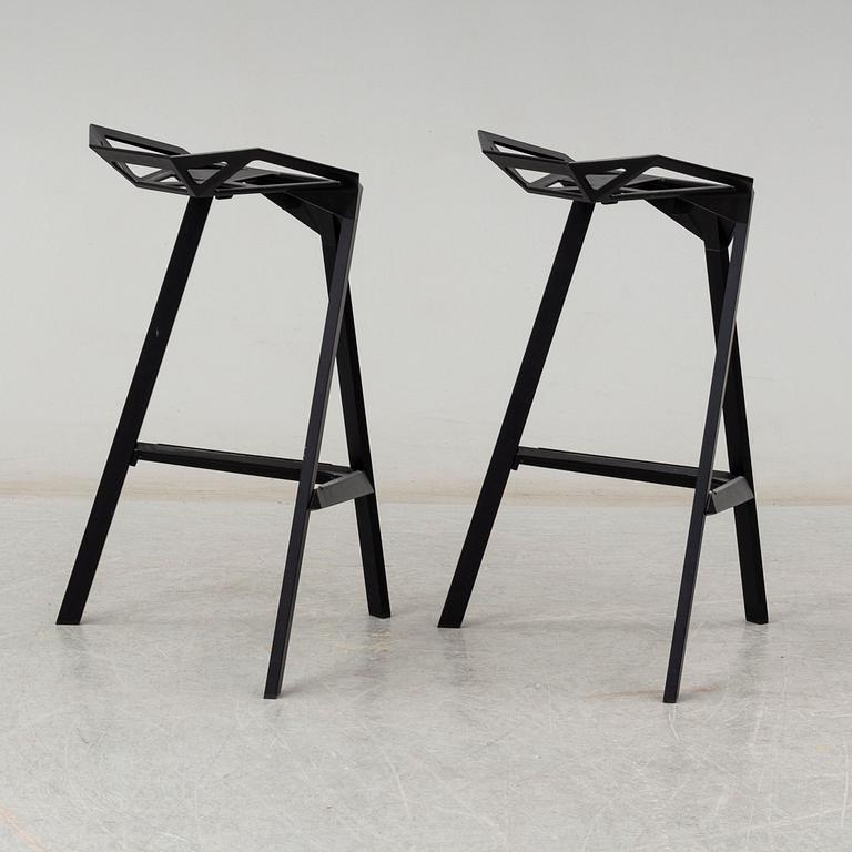 Konstantin Grcic, "Stool one", 2 st, Magis, Italien.