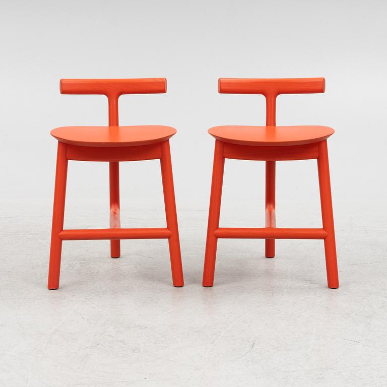 Sam Hecht & Kim Collin, pallar, ett par, modell "MC7 Radice", Matiazzi, Italien.