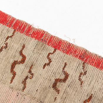 Rug, Tibet, Antique. Approx. 80 x 140 cm.