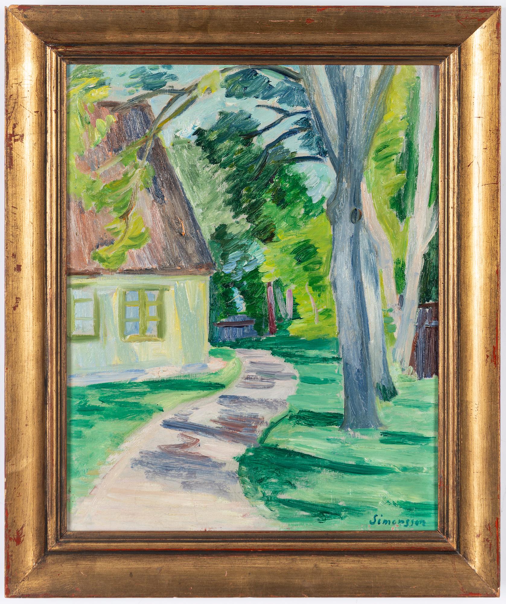 Birger Simonsson, Solbelyst gångväg.
