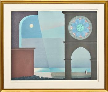 SVEN JONSON, färglitografi, sign o numr 172/390.