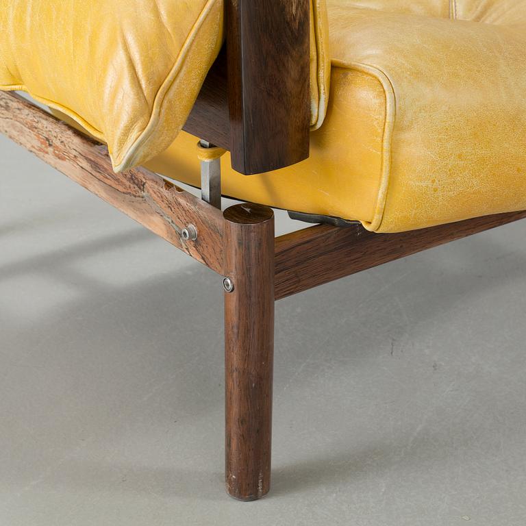 A 1970s sofa and armchair by Percival Lafer for Lafer MP, Brazil. CITES-certificate.