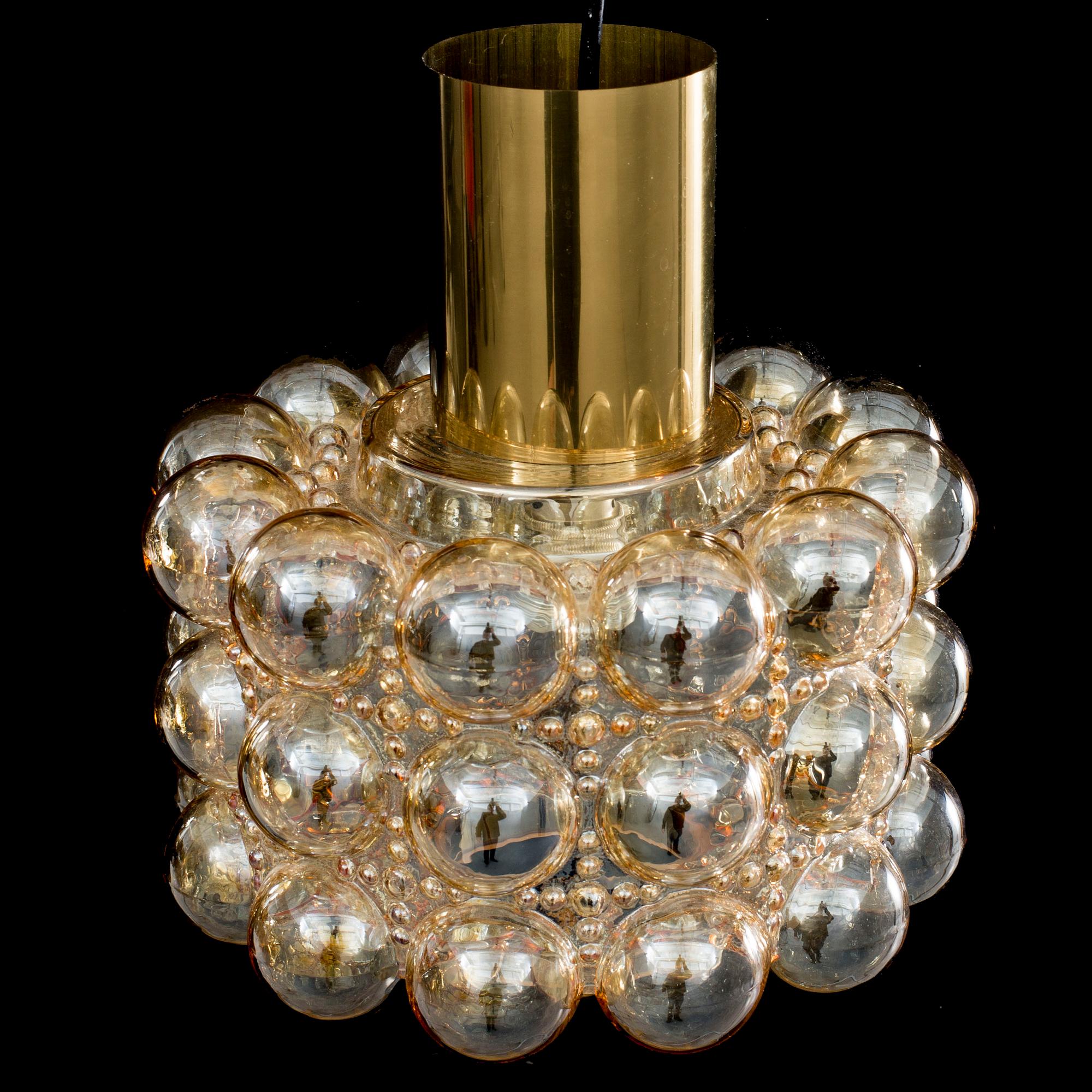 A CEILING LAMP BY HELENA THYNELL, GLASHÜTTE LIMBURG.