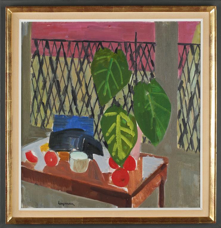 OLOF LEYMAN, olja på duk, signerad.