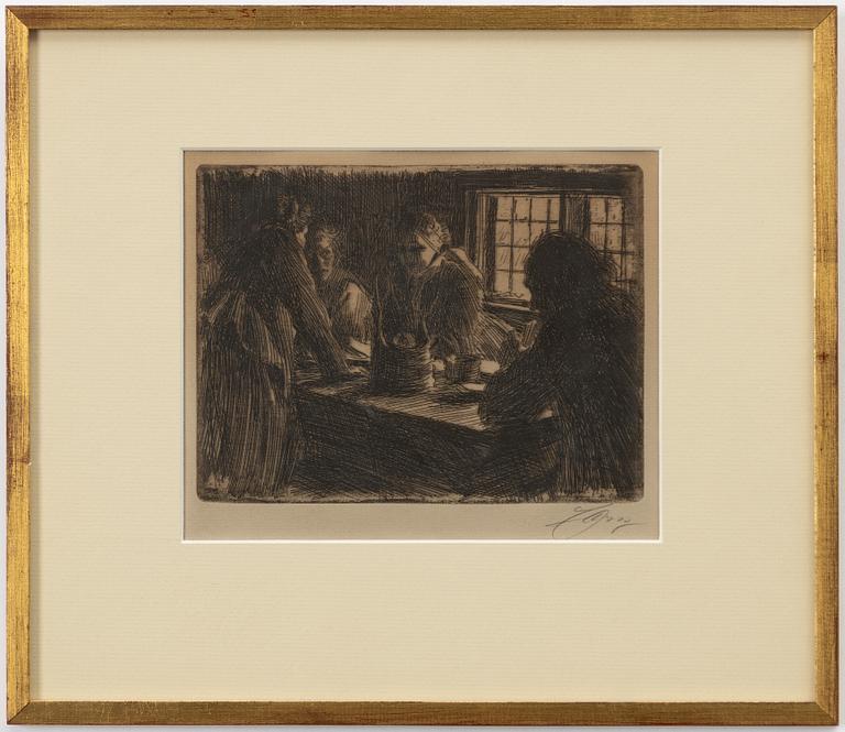 Anders Zorn, "Brudtärnan.".