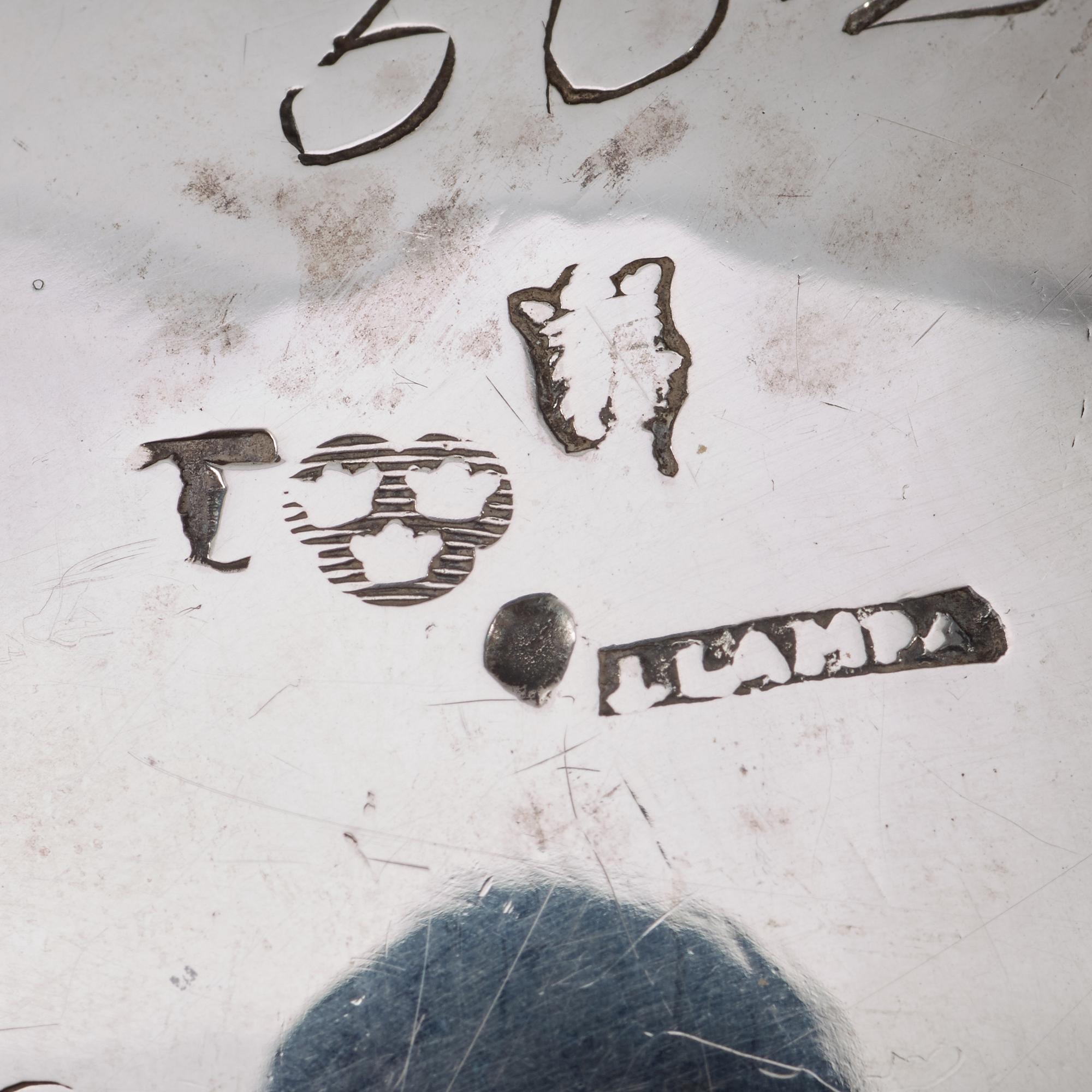 A Swedish 18th century silver coffee-/milk-jug, marks of Jacob Lampa, Stockholm 1777.