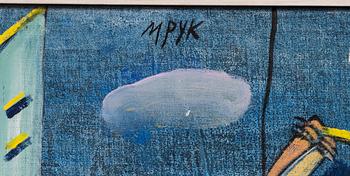 MADELEINE PYK,  olja på duk. Signerad.