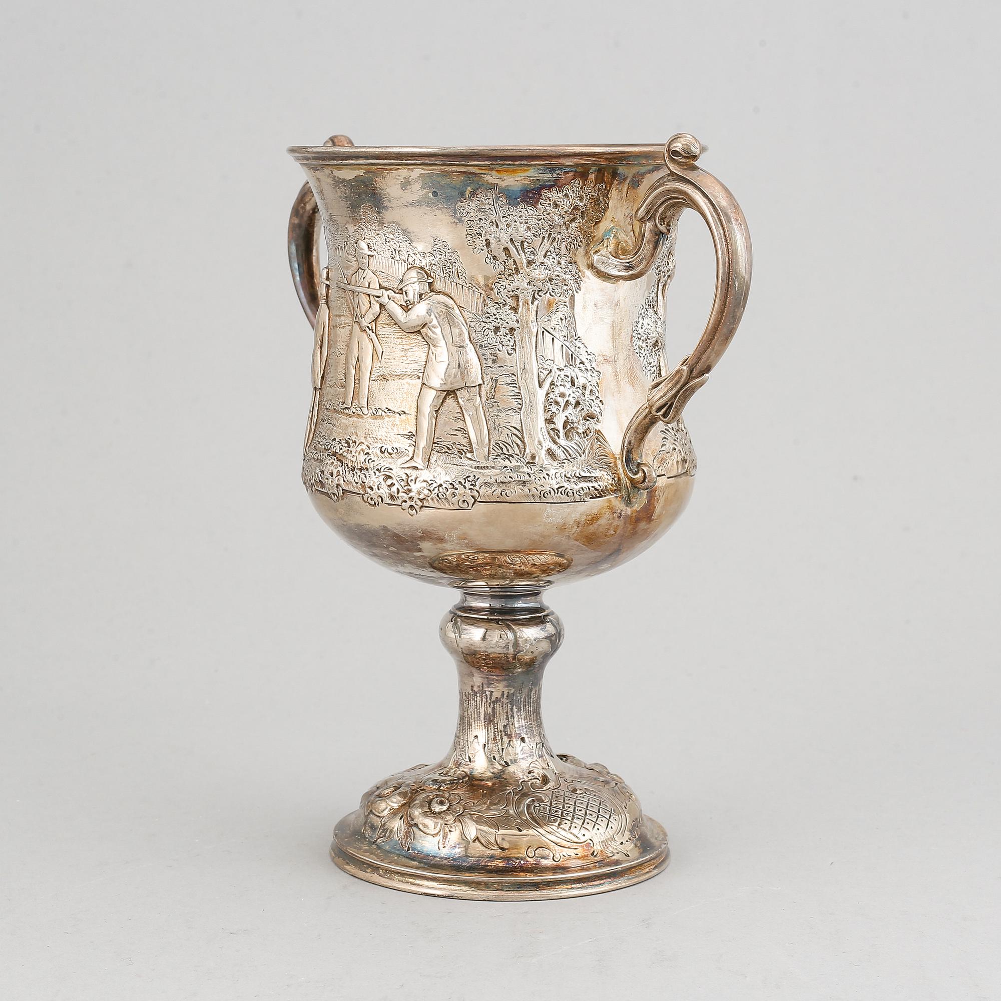 Robert Harper, a silver cup, London 1864.